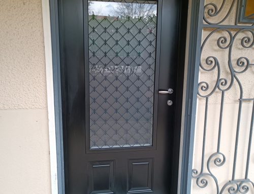 Porte sur mesure aluminium