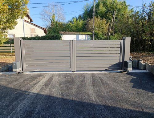 Portail Alu & Moteur à Bourg