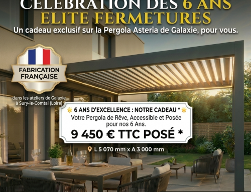 Pergola Bioclimatique à 9 450 € Posée | Elite Fermetures